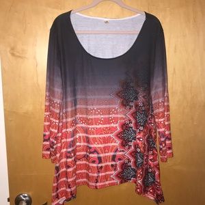 Striped tunic